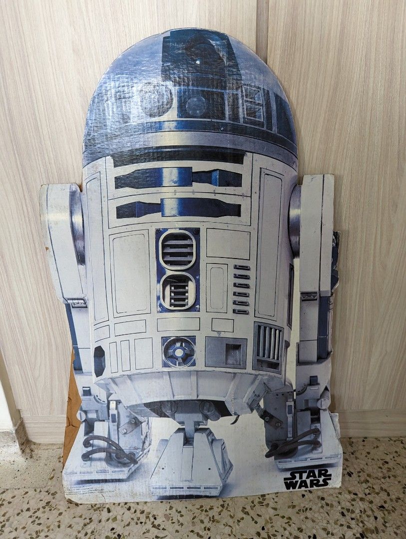 Star wars cardboard standee r2-d2, Hobbies & Toys, Toys & Games on ...