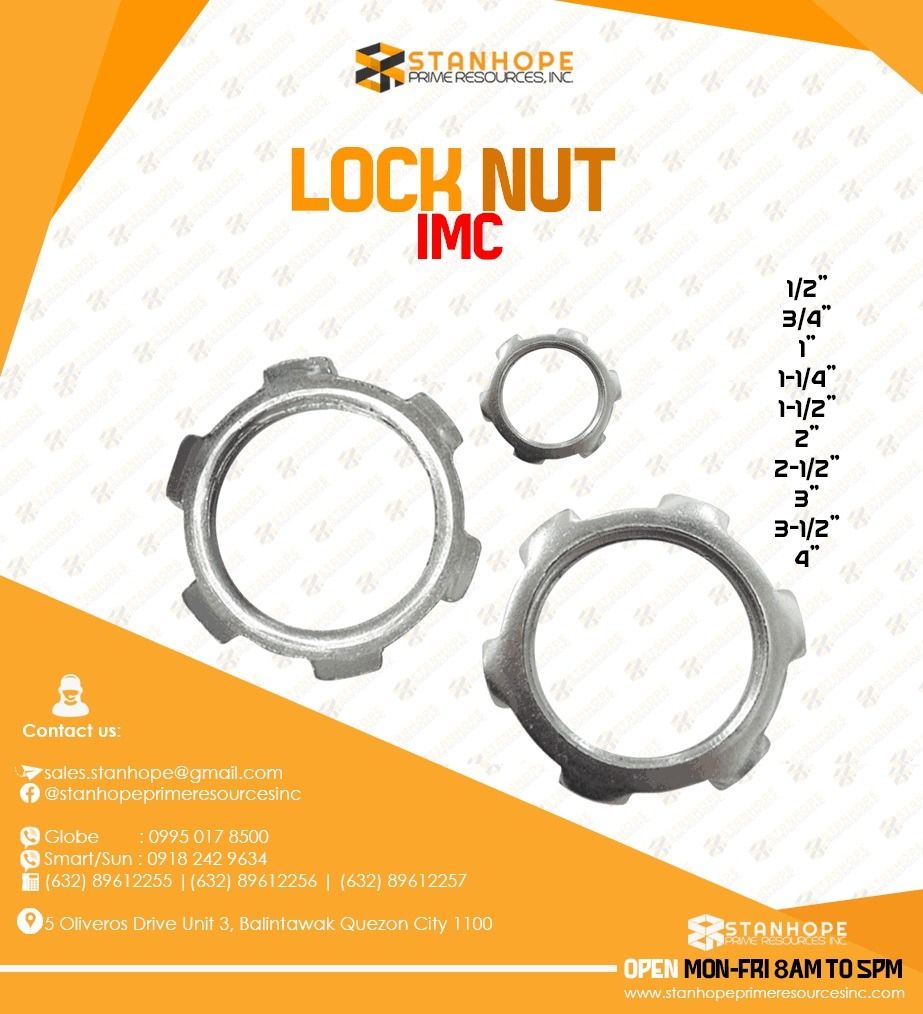 Steel Lock Nut (IMC), Everything Else, Others on Carousell