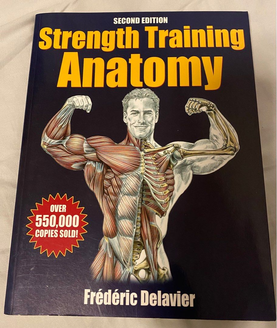 Strength training anatomy by Frederic Delavier, Hobbies & Toys, Books