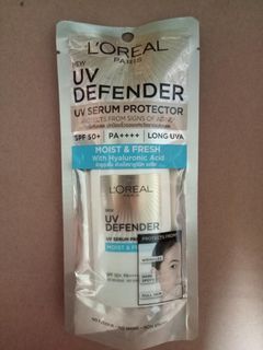 Sunscreen loreal uv defender spf 50 moist and fresh