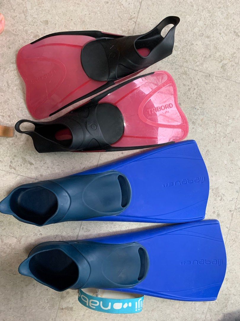 Swimming Flippers and pull buoy Decathlon, Sports Equipment, Sports ...