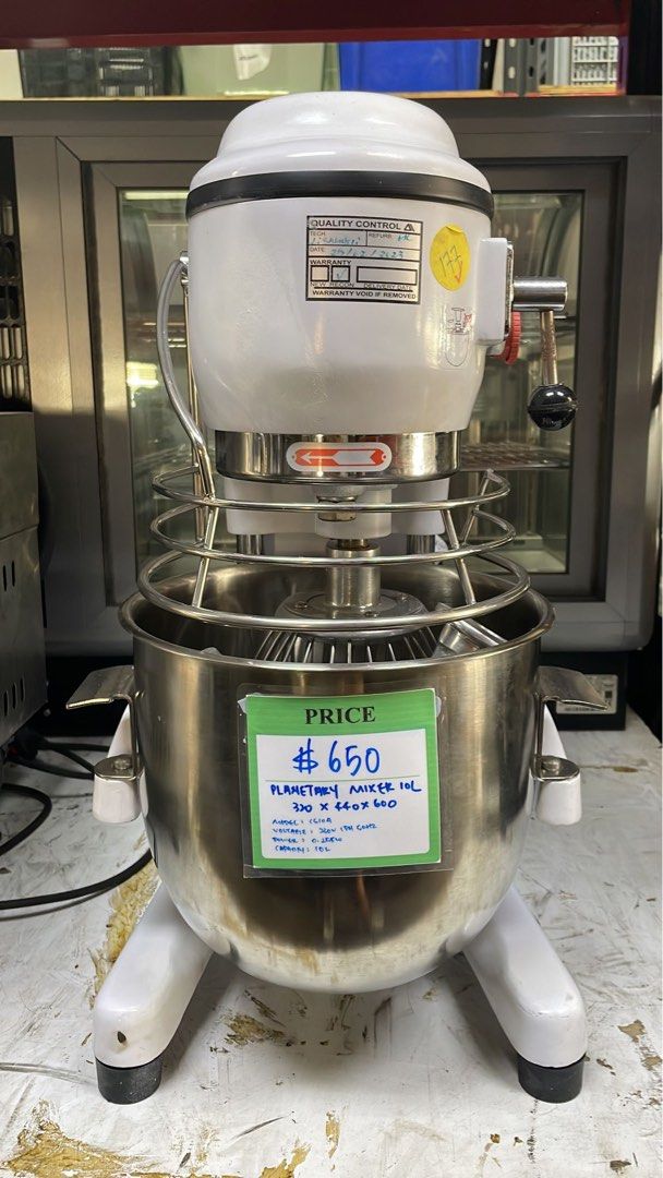 Table Top Mixer 10L with safety Guard, TV & Home Appliances, Kitchen