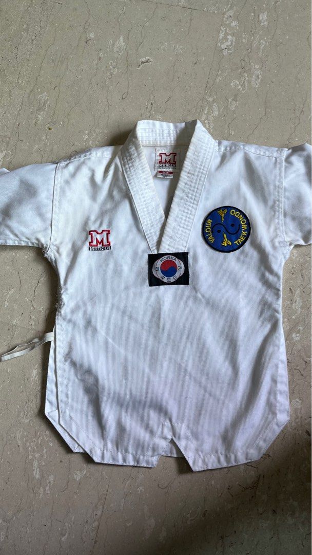 Taekwondo dress for kids, Babies & Kids, Babies & Kids Fashion on Carousell