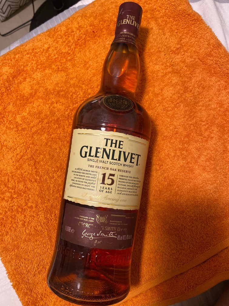 The glenlivet, Food & Drinks, Alcoholic Beverages on Carousell
