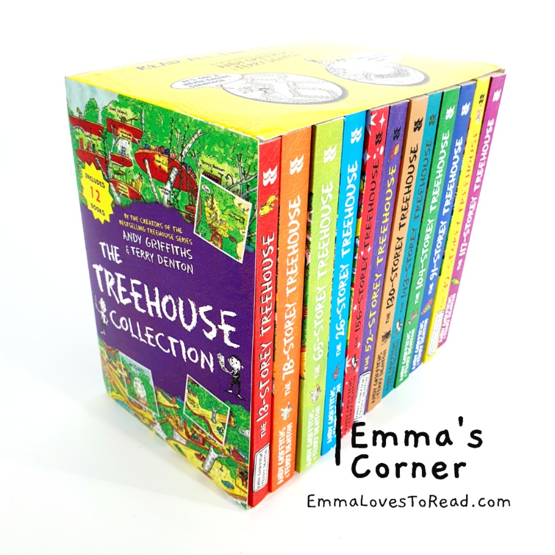 The Storey Treehouse Book Series by Andy Griffiths and Terry Denton