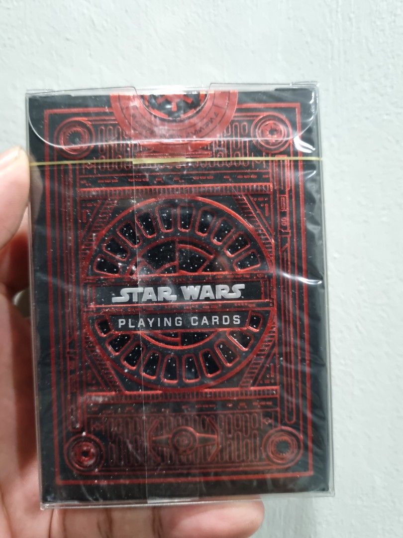 Star Wars Dark Side Silver Edition Playing Cards (Graphite Grey) By Theory11 - UK Playing Card Company