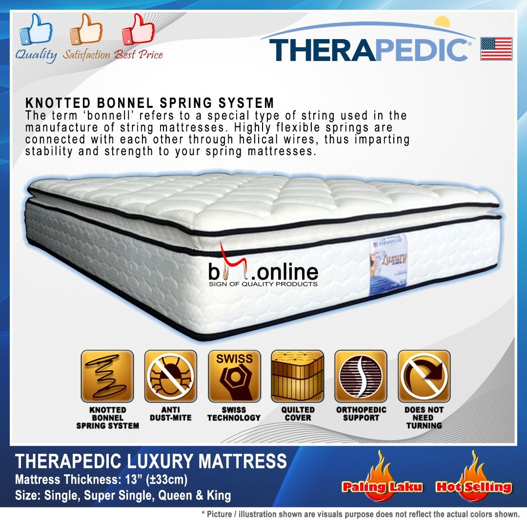 Therapedic shop mattress price
