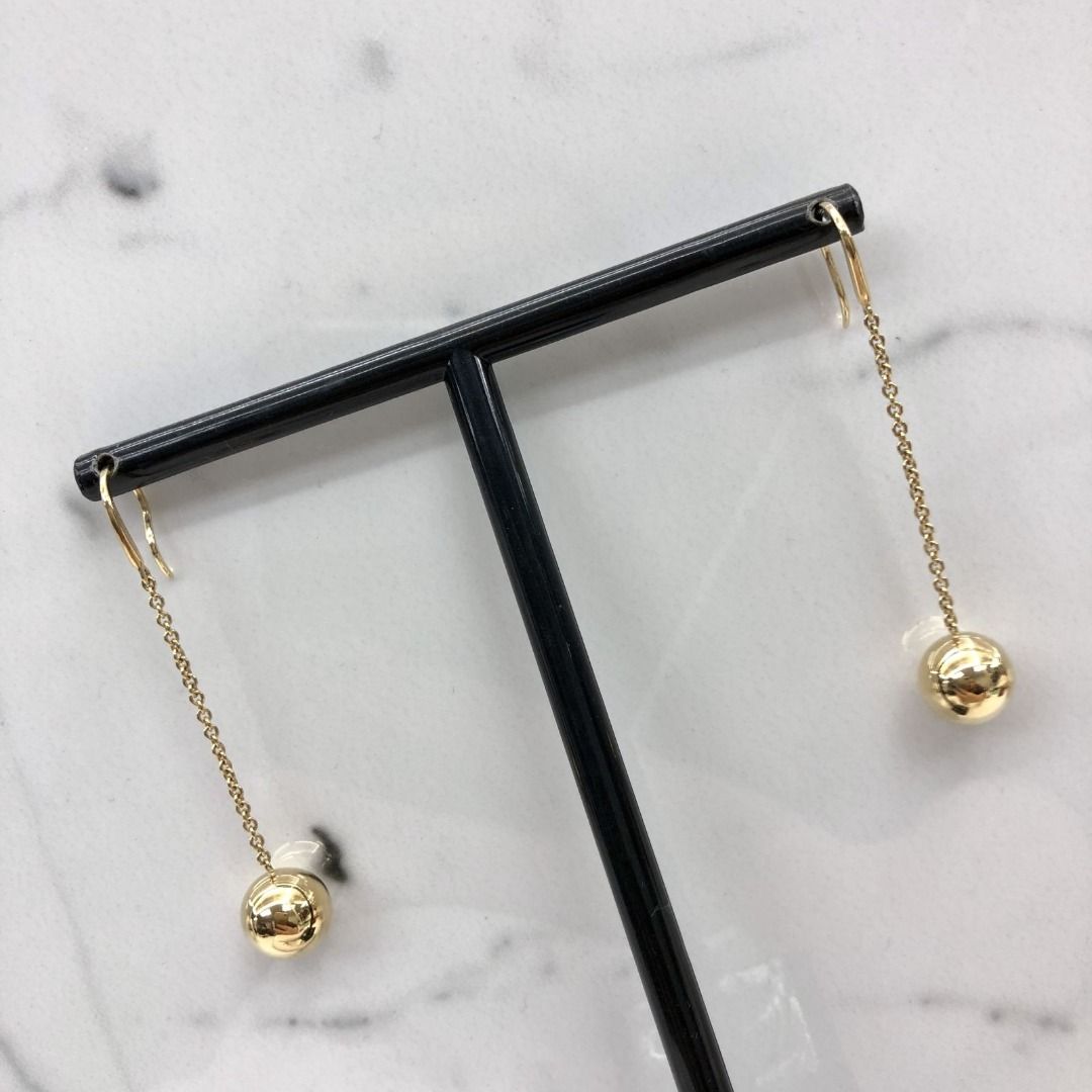 Tiffany ball 2024 hook earrings