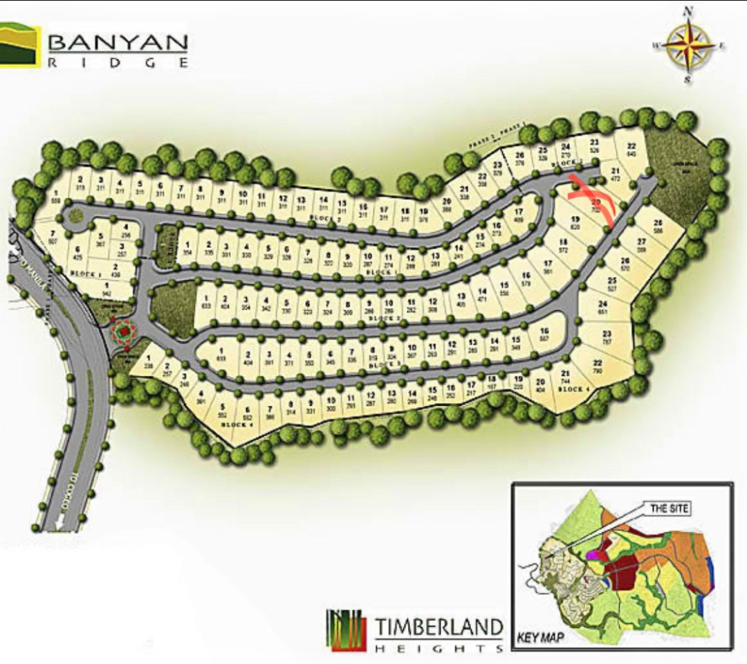 Timberland Heights Banyan Ridge, Property, For Sale, Lot on Carousell