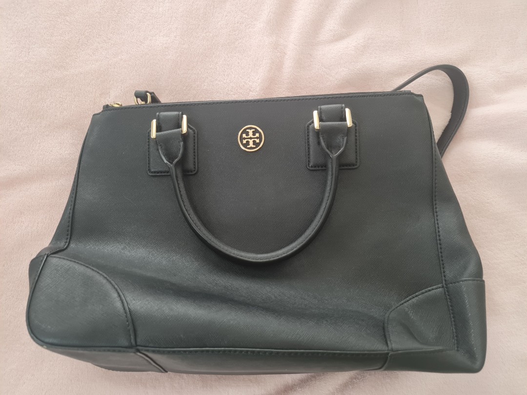 Tori Burch Original Leather, Luxury, Bags & Wallets on Carousell