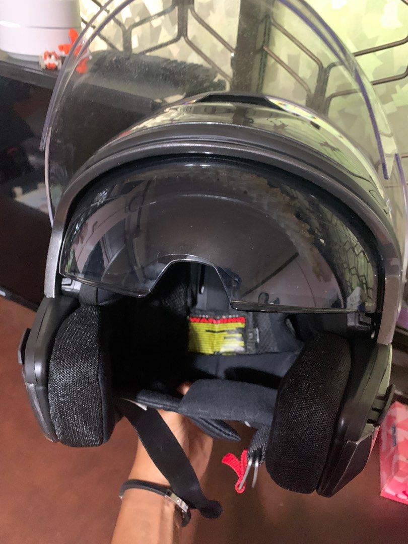 Trax Helmet with sun visor, Motorcycles, Motorcycle Apparel on Carousell