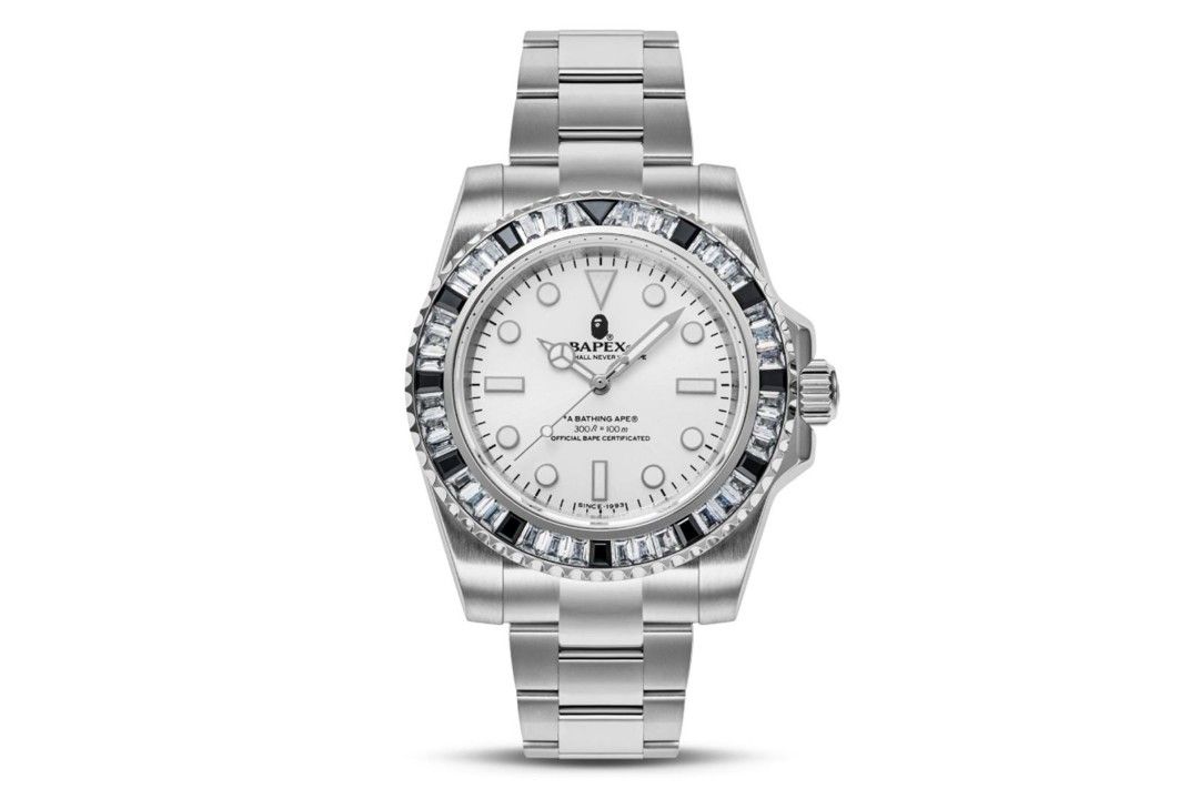 Type 1 Bapex Crystal Stone (Category: Luxury Watches) located in Makati City. Submitted by kennn24 (Listing ID 1227234696, Image 1). Description: Pre-Order! Type 1 Bapex Crystal Stone P40,000 *Actual photo posted for reference only* DP of 50% is required. No refund once buyer cancels. ETA: 2-3 Weeks #bapex #abathingape #type1bapex.