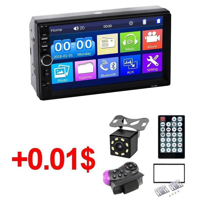 2DIN Autoradio 7 Zoll 1080P Touchscreen