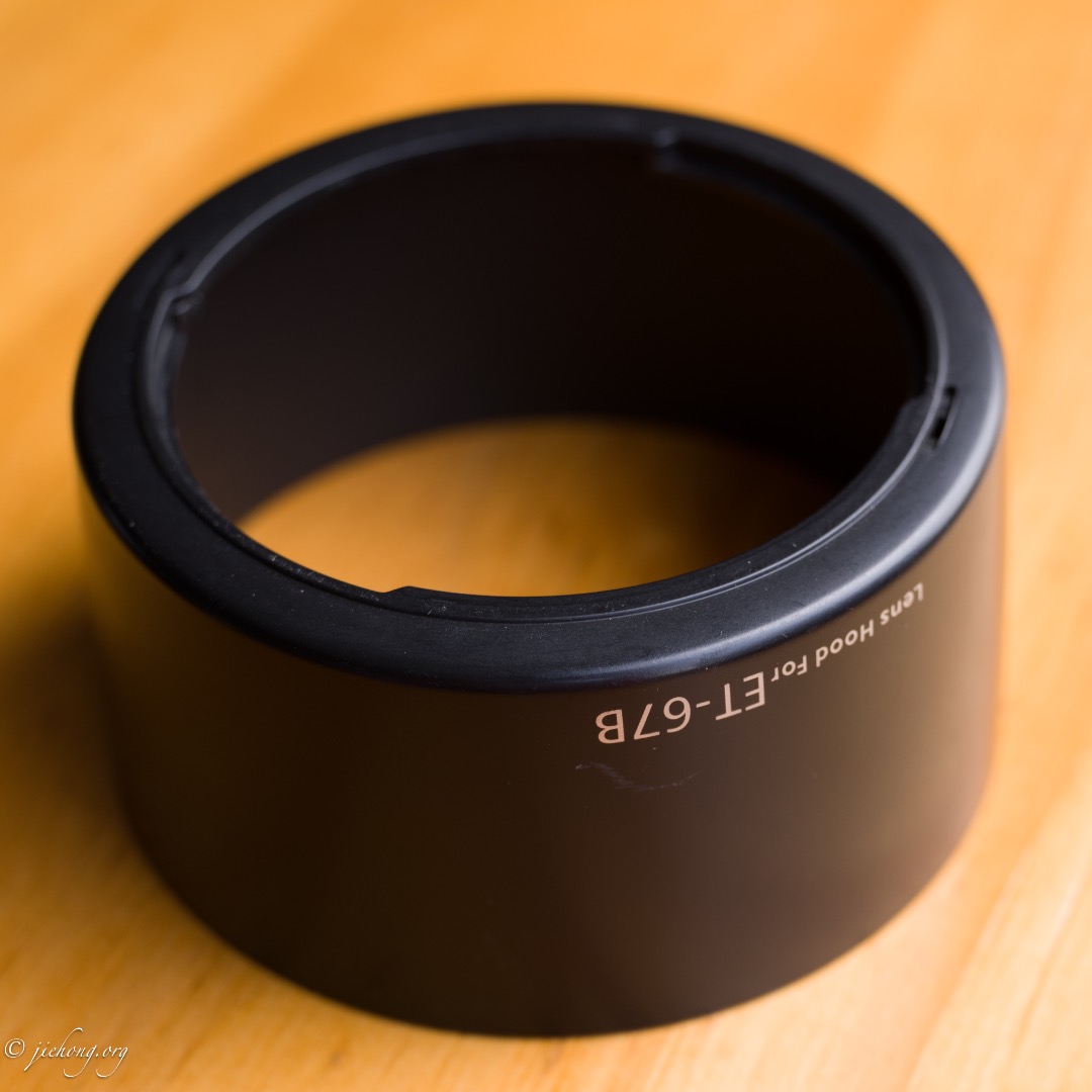 Used Canon Lens Hood ET67B for EFS 60mm f/2.8 Macro USM lens