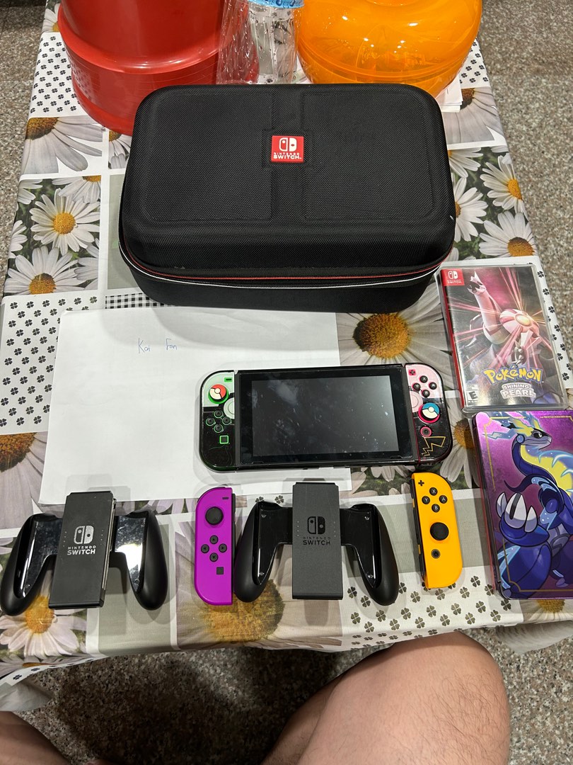 USED NINTENDO SWITCH V2 AND GAMES, Video Gaming, Video Game Consoles