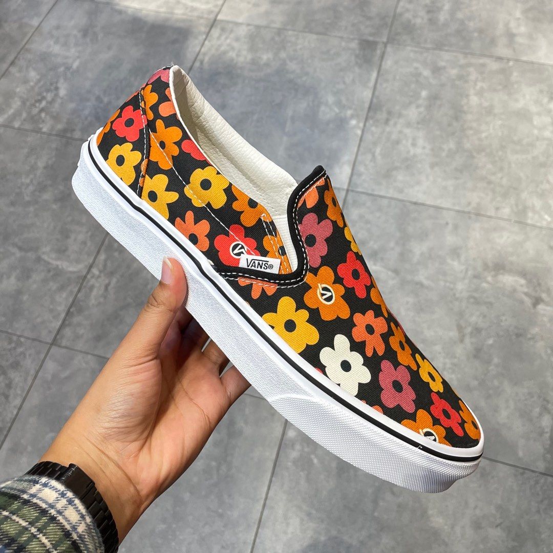 Vans Classic Slip On Flower