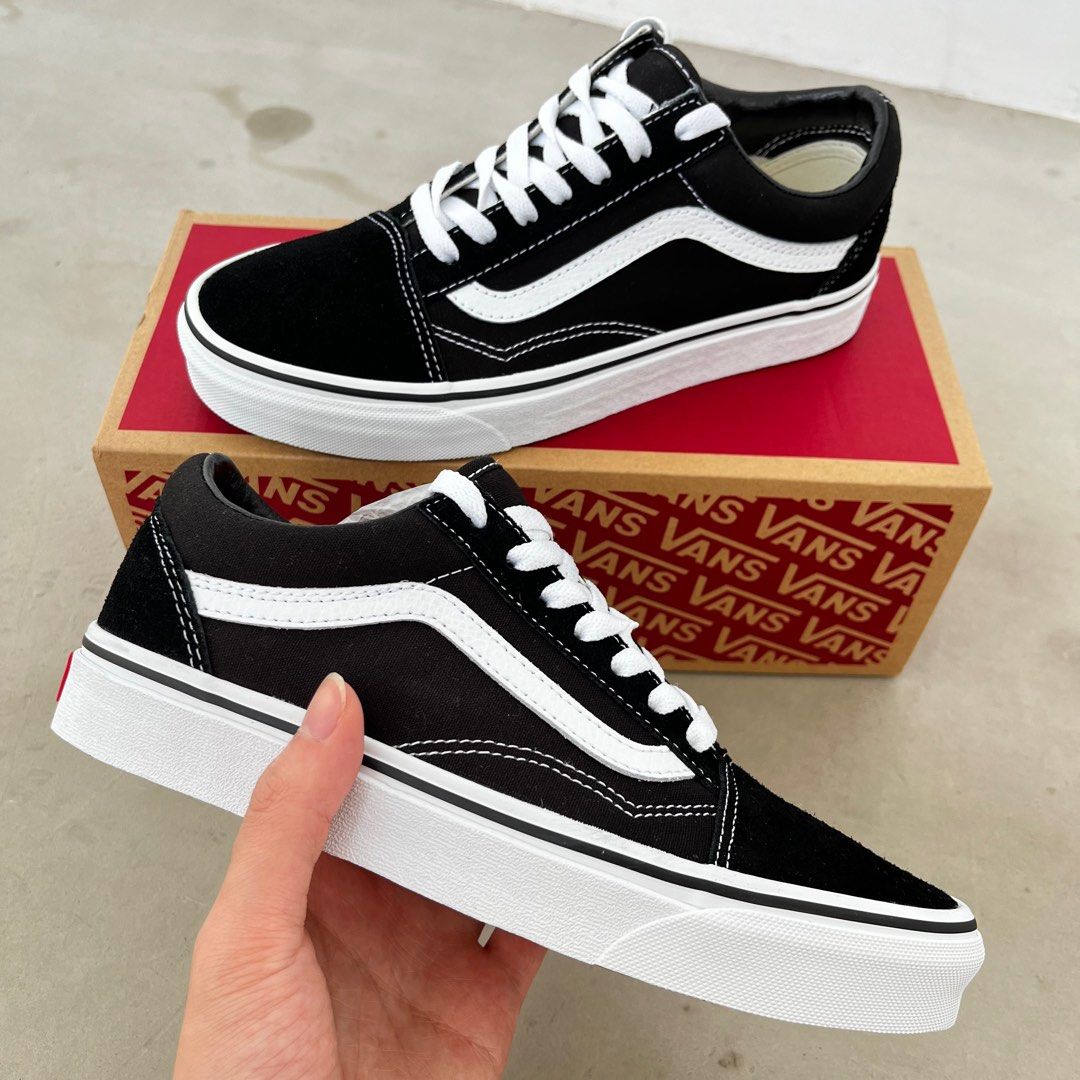 Auth BN Vans Old Skool Women s Fashion Footwear Sneakers on