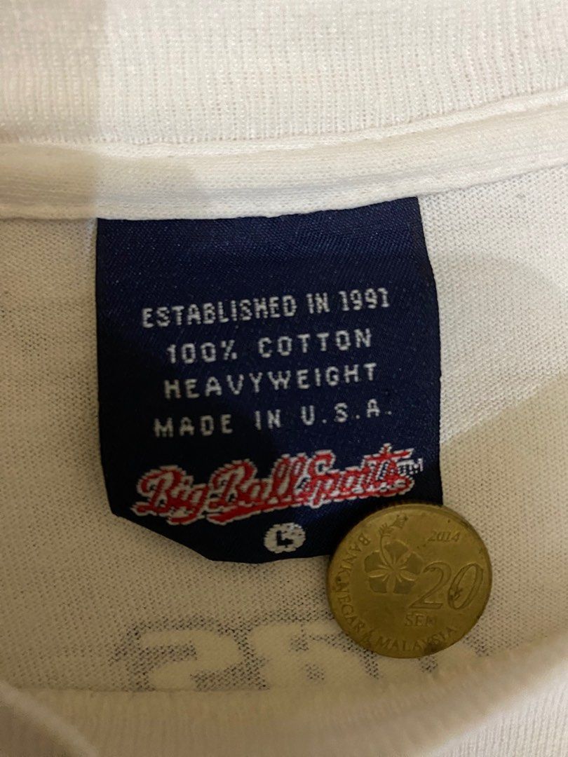 Vintage Basketball Big Ball sport 1997, Men's Fashion, Tops & Sets