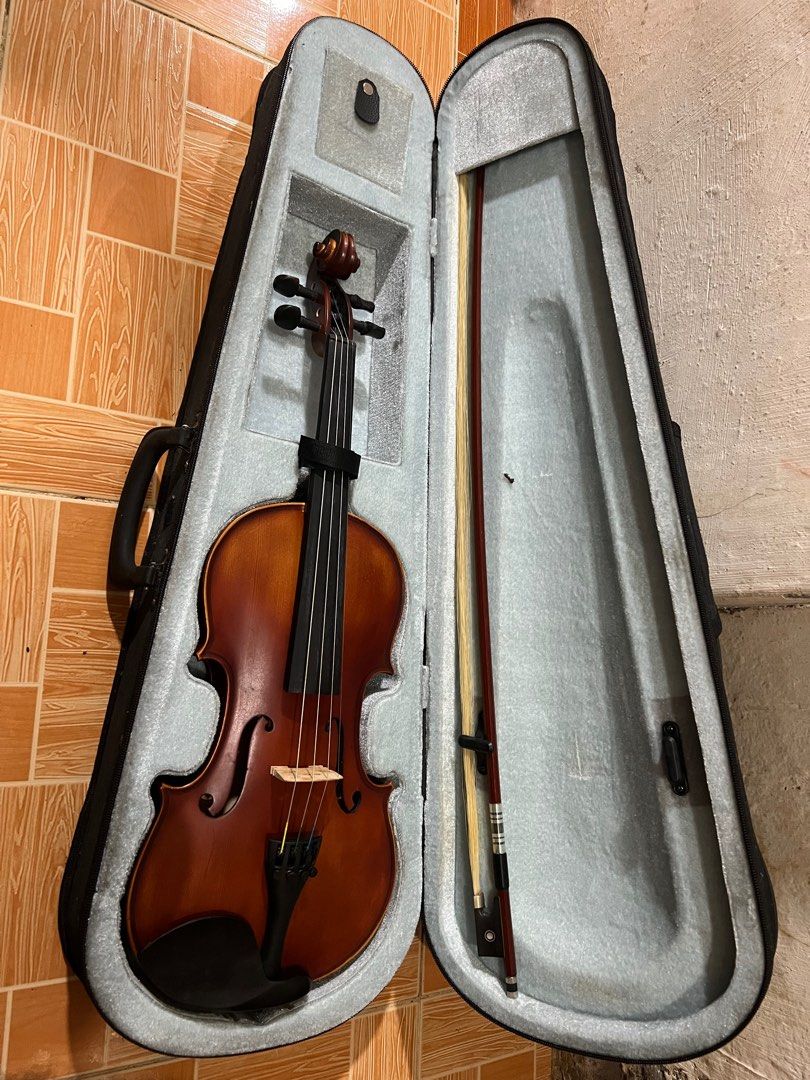 Violin (Category: Musical Instruments) located in Quezon City. Submitted by jmrusty (Listing ID 1227204182, Image 3). Description: -4/4 Stradivarius -Bought from The String Department -As good as new -Includes wax and bag.