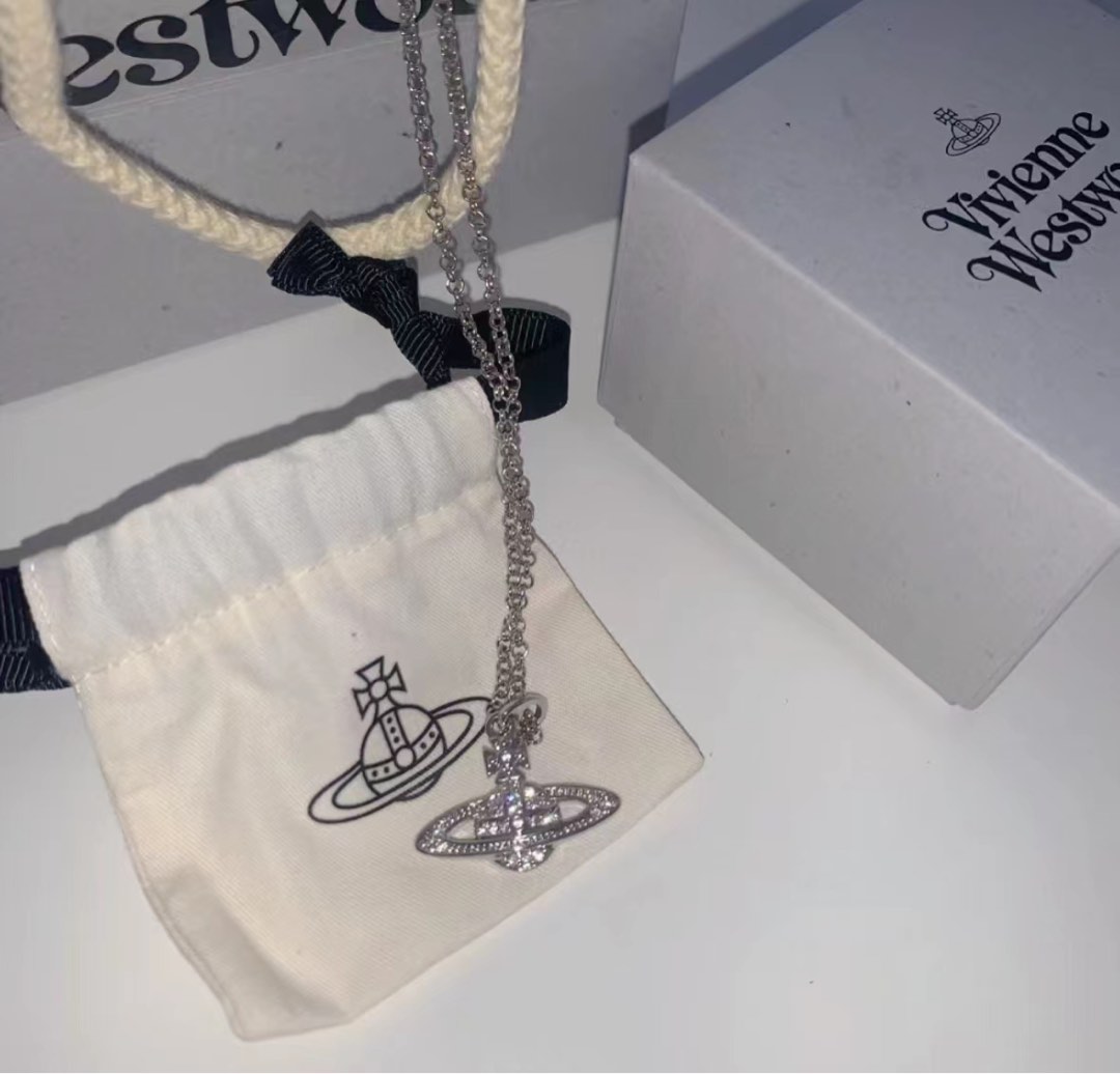 Vivienne Westwood Saturn Necklace, Luxury, Accessories on Carousell