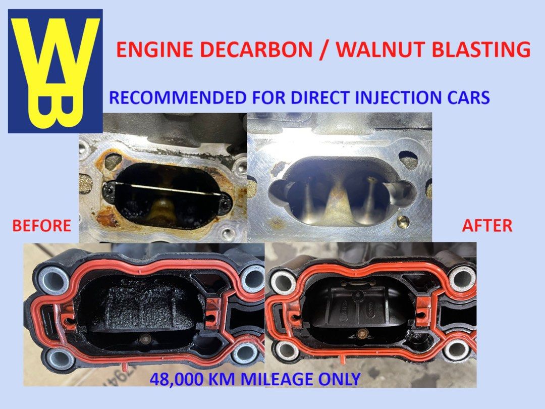 Walnut Blasting / Decarbon Intake / Manifold Cleaning, Car Accessories