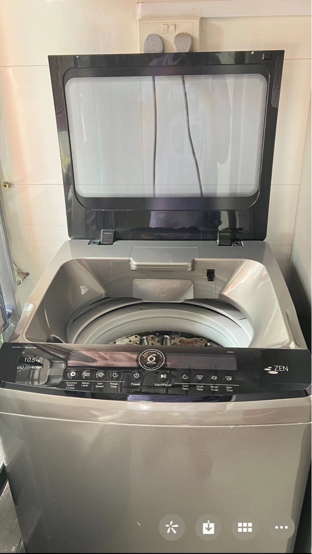 Whirlpools 10.5Kg 2 years washing machine, TV & Home Appliances