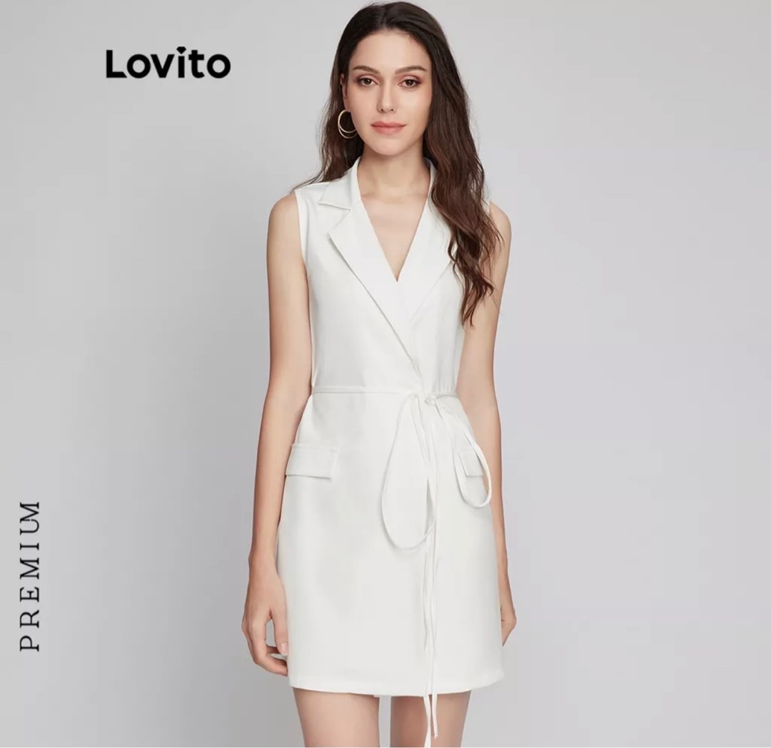 White blazer sales dress womens