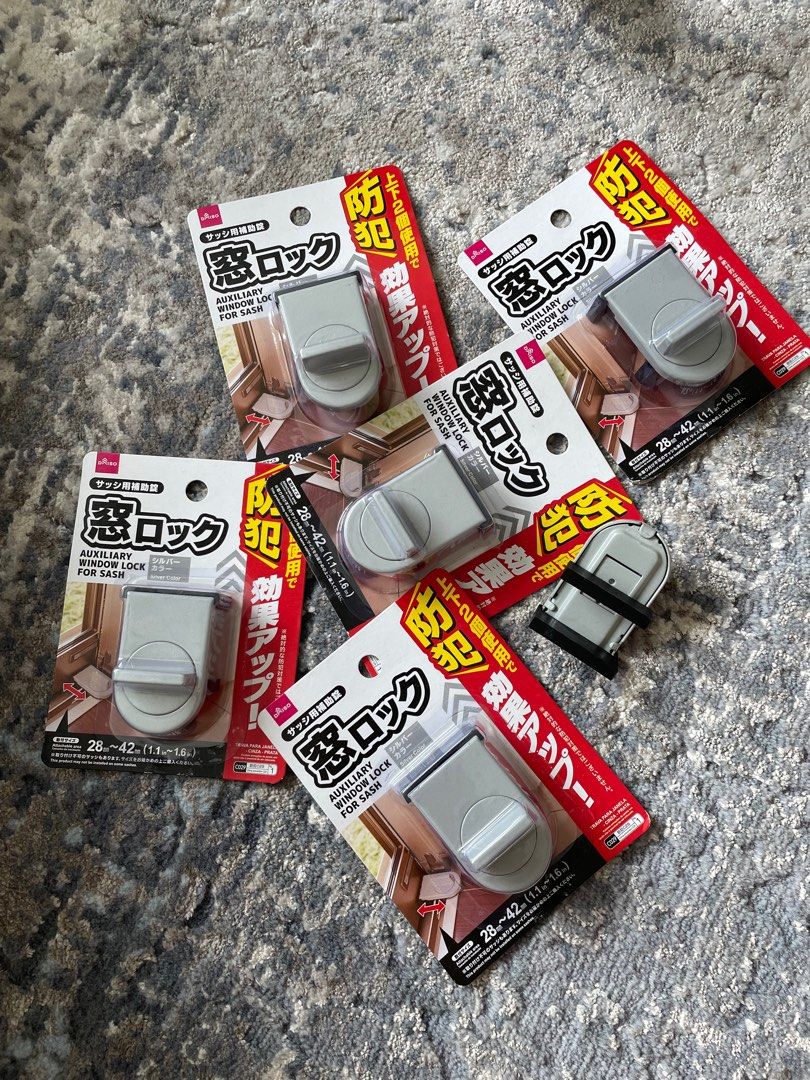 Window lock (Category: Other Home Appliances) located in Singapore. Submitted by freckled_kimbap (Listing ID 1227099786, Image 1). Description: Clearing as bought too many .