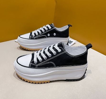 Women Platform Canvas Shoes Canvas Fashion Skateboarding Shoes