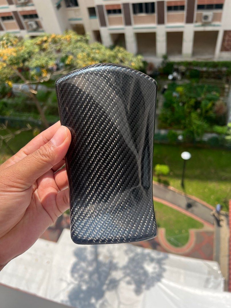 Xmax v2 / 2023 fuel tank carbon Kevlar ori, Motorcycles, Motorcycle