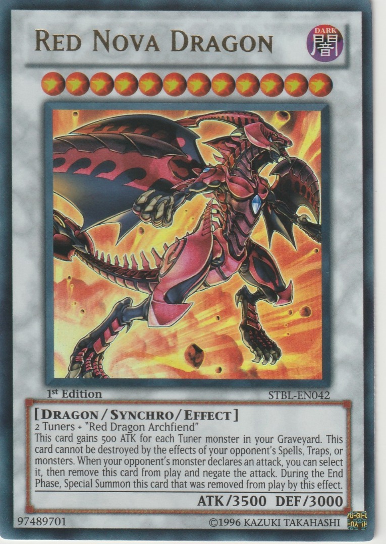 Yu-Gi-Oh! Attack Gainer Card - STBL-EN014 Starstrike Blast 1st Edition Common - View #4