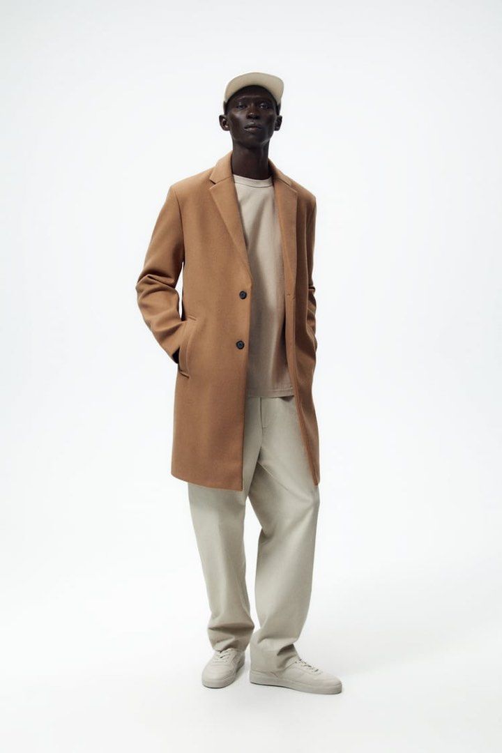 Zara pant coat on sale