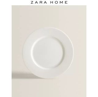 Zara Home 歐式簡約素色骨瓷陶瓷大號西餐盤