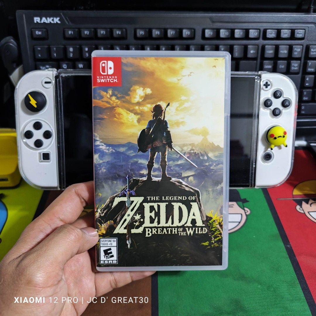 Zelda breath of the wild switch game, Video Gaming, Video Games