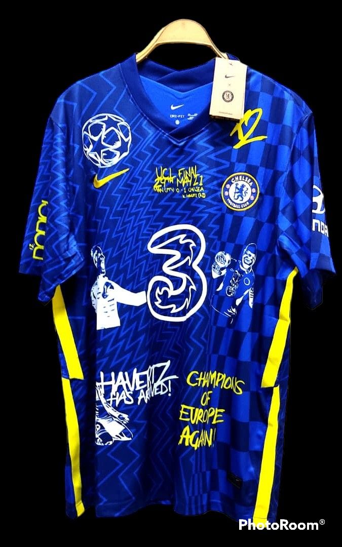 Chelsea Celebrate Champions League Win With The Limited Edition