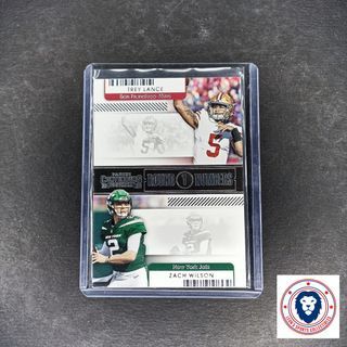 2021 NFL Card Lance/Wilson Contenders Round 1 Numbers RC