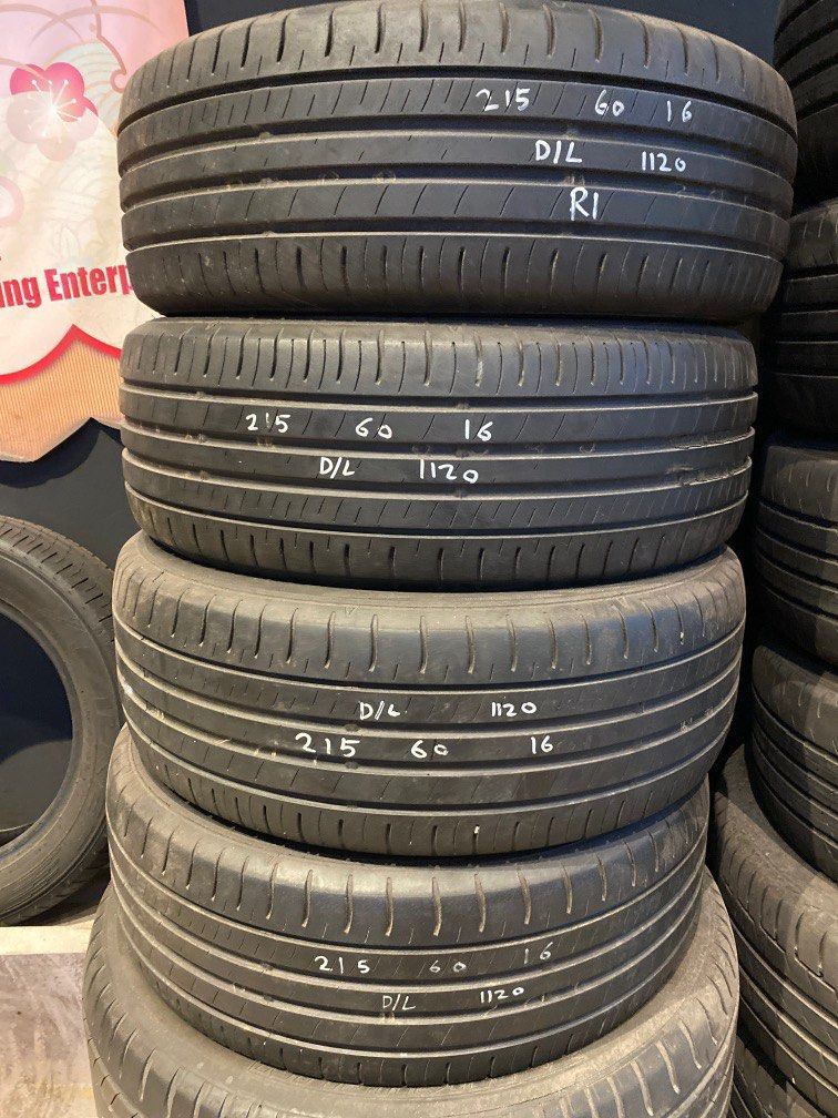 215/60/16 used use tyre tire Dunlop R1, Car Accessories, Tyres & Rims
