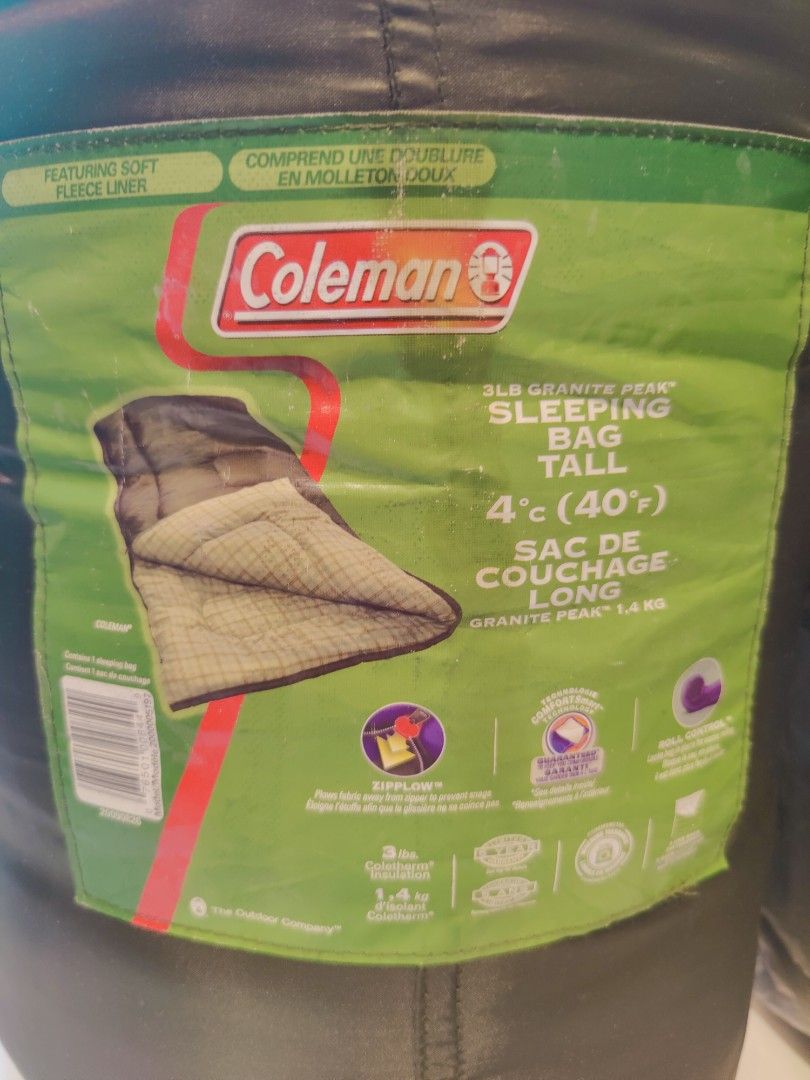 2 Coleman sleeping bag, Sports Equipment, Hiking & Camping on Carousell
