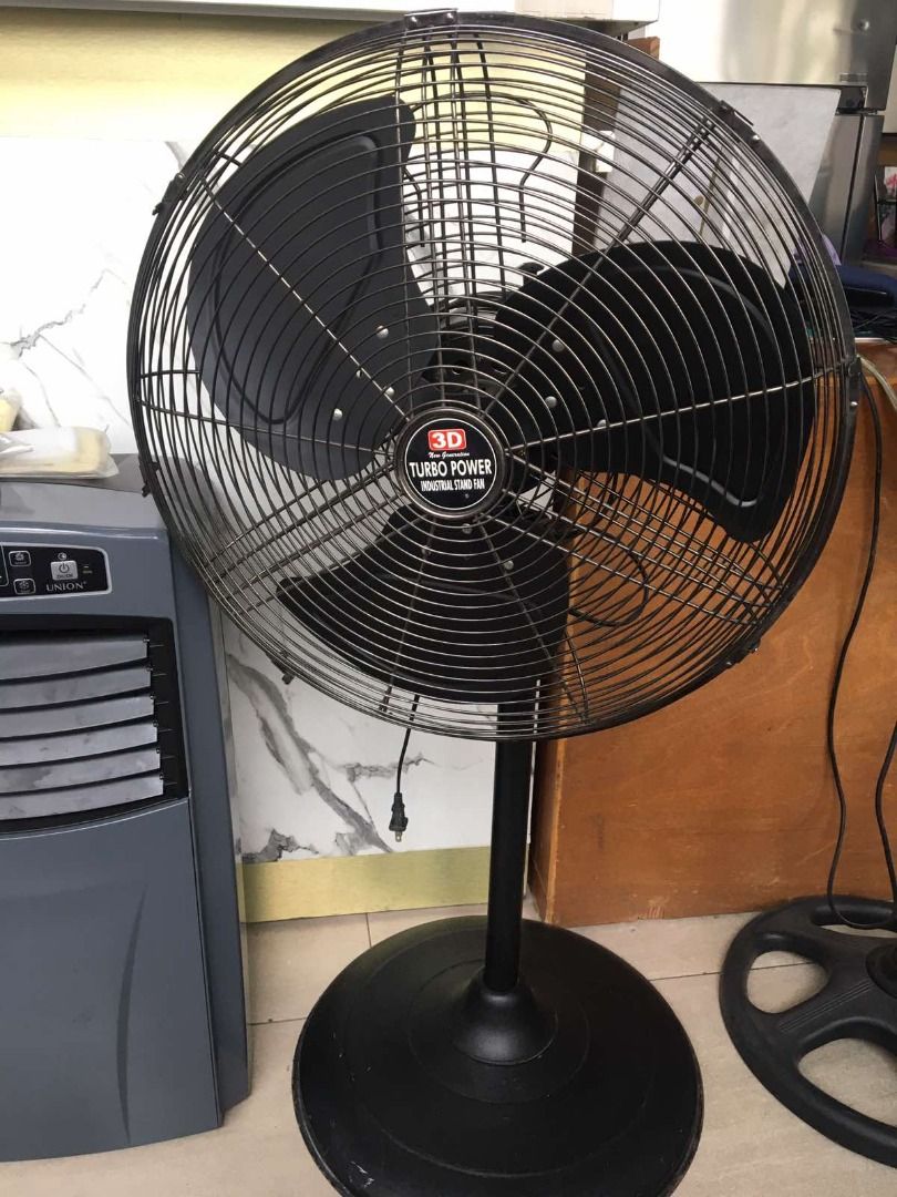INDUSTRIAL STAND FAN, Furniture & Home Living, Lighting & Fans, Fans on ...
