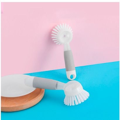 4Pcs Multipurpose Cleaning Brush Set,Kitchen Cleaning Brushes,Includes  Grips Dish Brush,Bottle Brush,Scrub Brush Bathroom Brush,Shoe Brush 