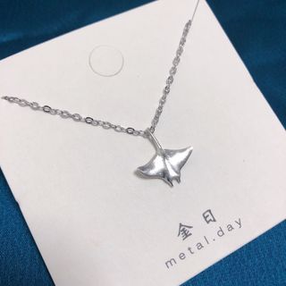 925銀魔鬼魚頸鏈
