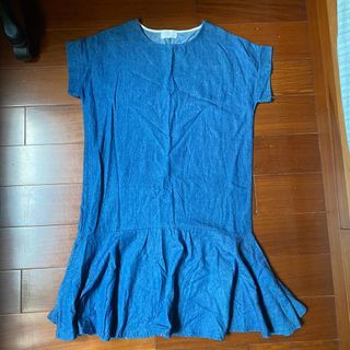 正韓 牛仔連身裙