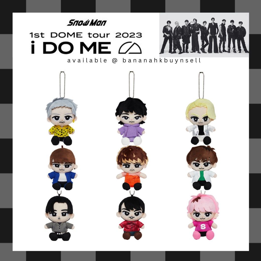 ⛄控周i DO ME Snow Man DOME TOUR 2023 蛋巡演唱會live 周邊