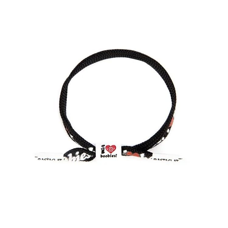 Rastaclat Flat Lace I Love Bobbies Black