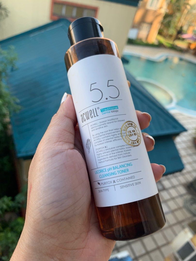 ACWELL Licorice pH Balancing Cleansing Toner 150ml on Carousell