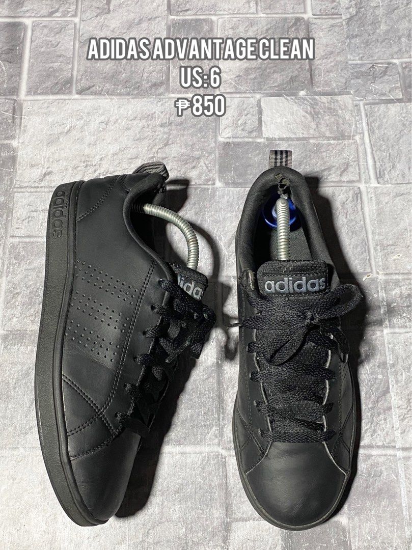Adidas advantage black outlet