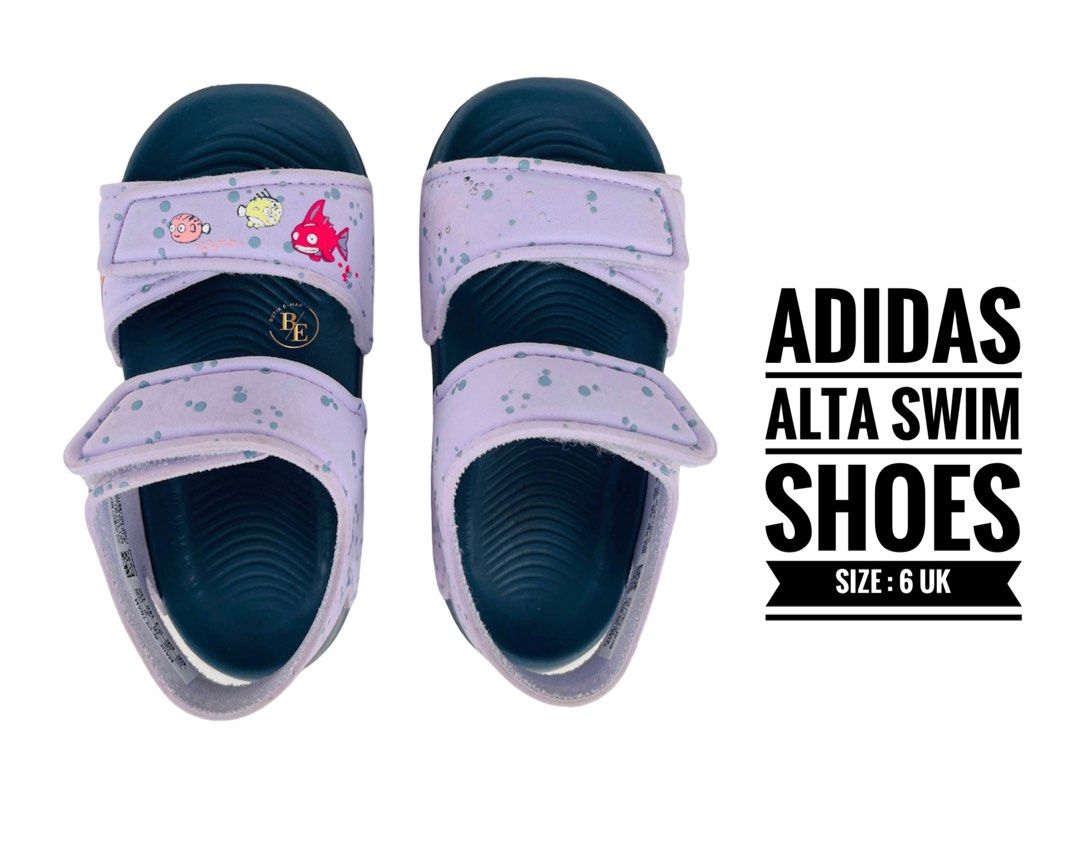 ADIDAS ALTA SWIM SHOES, Babies & Kids, Babies & Kids Fashion on Carousell