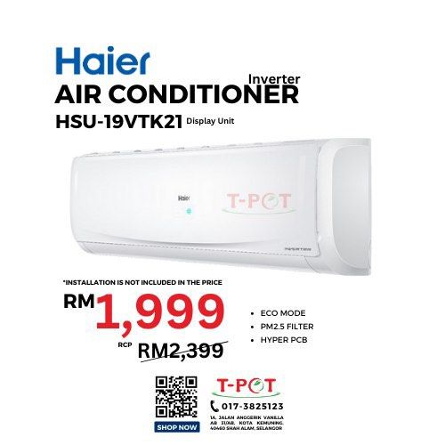 Air Conditioner 2.0Hp, TV & Home Appliances, Air Conditioners & Heating