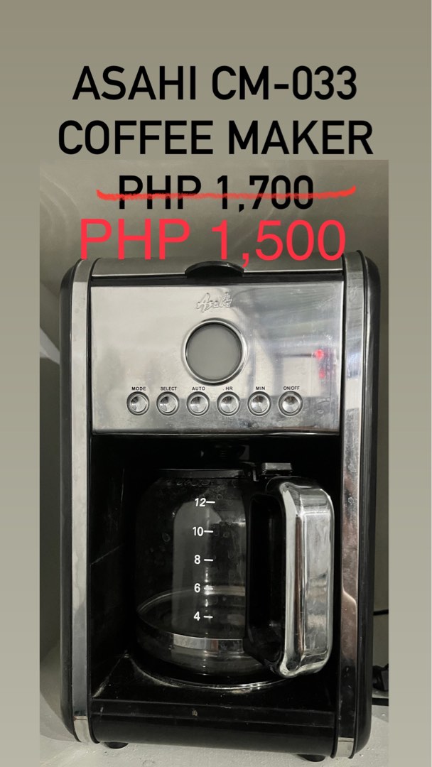 Asahi Coffee Maker on Carousell