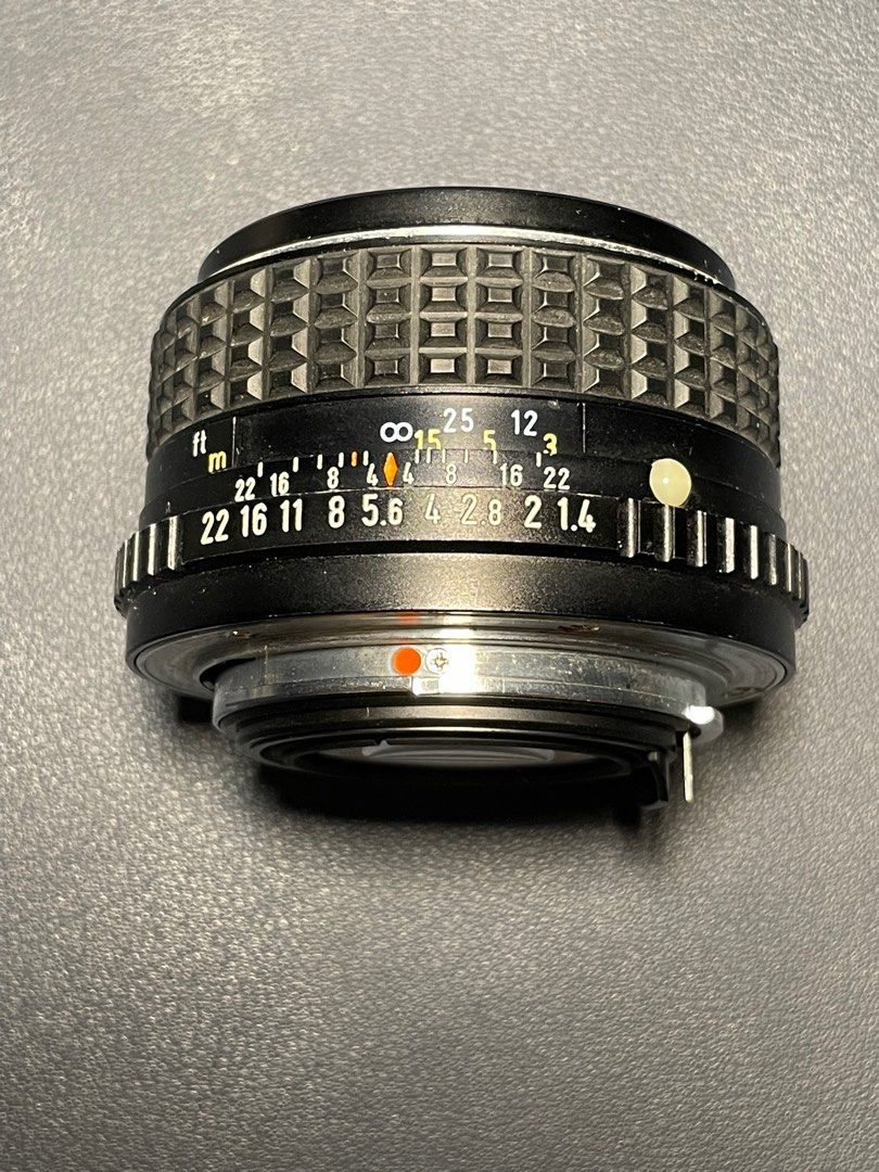Asahi Pentax 50mm f1.4 Lens (K mount, for film and digital bodies